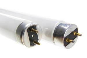 Image of fluorescent tubes (examples of dirty electricity sources)