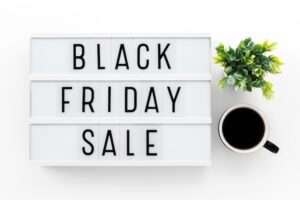 Image announcing Black Friday Sale
